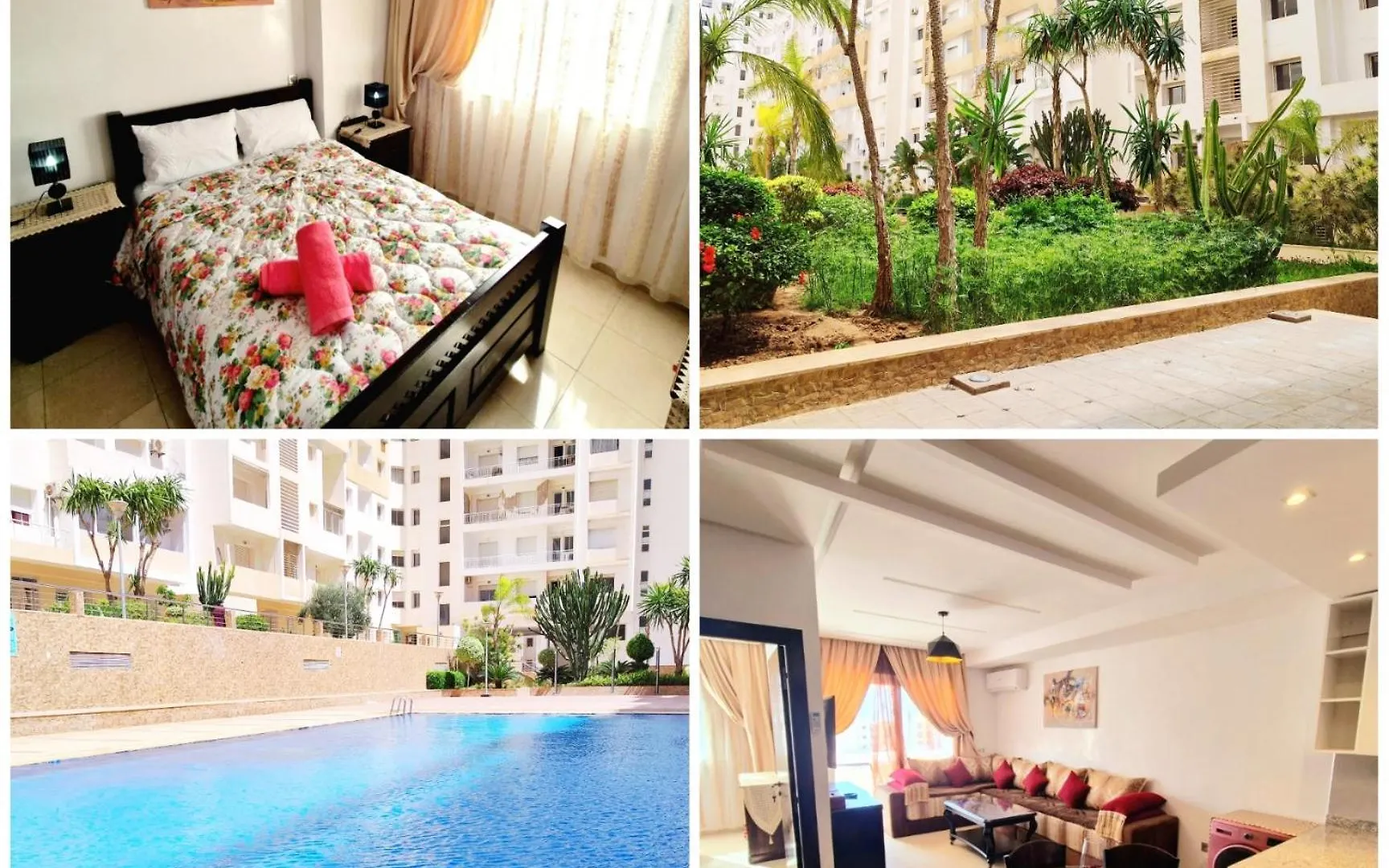 Evasion Soleil Appartement Equipe Avec Piscine Agadir
